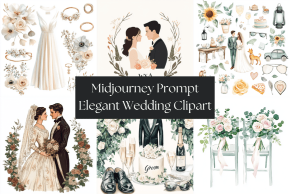 Designing Romance: The Charm of Hand-Drawn Wedding Graphics