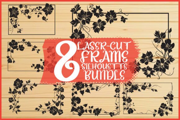 Elegant Laser-Cut Frames for Invitations and Décor