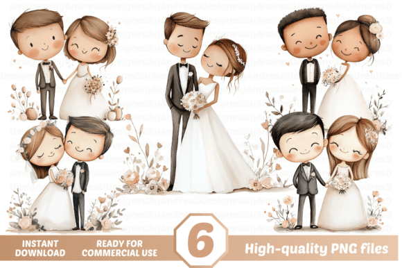 Timeless Romance: Using Wedding Couple Clipart in Your Designs
