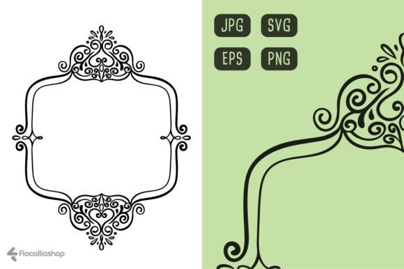 Wedding Frame, #017: Your All-in-One Design Asset for Elegant Invitations