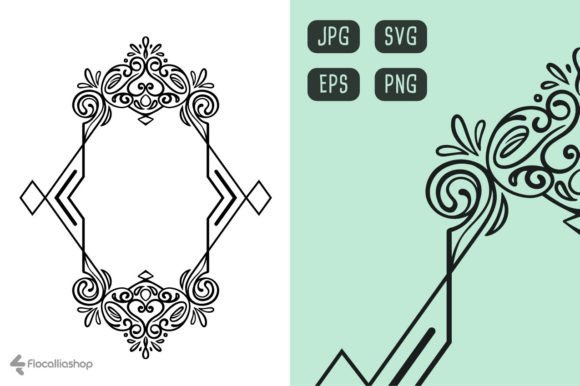 Wedding Frame #026: A Versatile Design Asset for Any Project